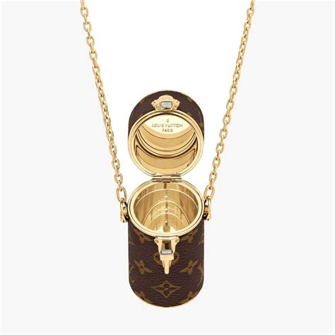 lv lipstick case necklace|louis vuitton jewelry collection.